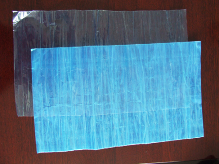 藍色防霧(wù)保鮮袋